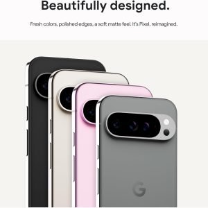 [The New User Exclusive Benefit ]Google Pixel 9 Pro - Unlocked Android Smartphone with Gemini, Triple Rear Camera System, 24-Hour Battery, and 6.3" Super Actua Display -256 GB