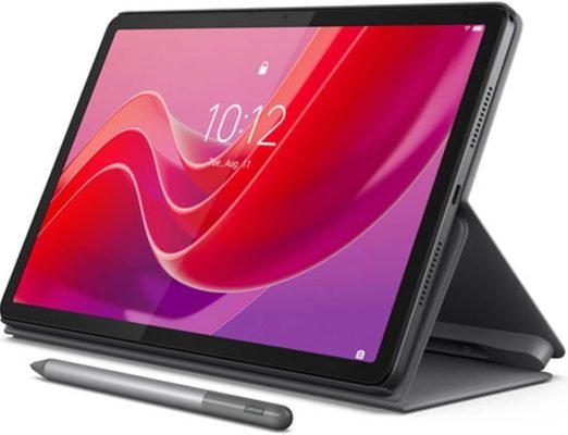 Anniversary Celebration while stocks last：Lenovo Tab M11, 11” Display, MediaTek Helio G88 Octa-Core, 4GB RAM, 128GB SSD, 1920x1200 px, Ambient Light-Sensor, 10 Hour Battery, Comes w/Folio Case, Luna Grey