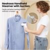 Anniversary Celebration while stocks last：Neakasa Magic 1 Vacuum Steamer, Handheld Travel Garment Steamer for Clothes, 2300Pa Suction for Clothes Grips, Steamer Iron 2 In 1
