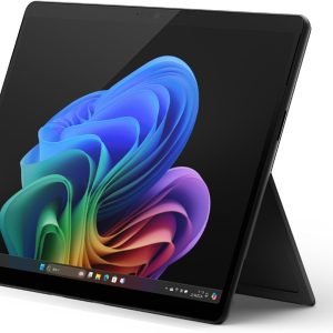 Anniversary Celebration while stocks last：Microsoft Surface Pro (11th Edition - 2024), Copilot+PC, 2 in 1, 13'LCD upto 120Hz Display, Snapdragon X Plus, Qualcomm Hexagon with 45 TOPS NPU, Qualcomm Adreno GPU, 16GB RAM, 512GB SSD, Black