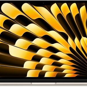 Apple 2025 MacBook Air 13-inch Laptop with M4 chip: Built for Apple Intelligence, 13.6-inch Liquid Retina Display, 16GB Unified Memory, 256GB SSD Storage, 12MP Center Stage Camera, Touch ID; Starlight